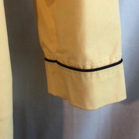 Candies Yellow Dress Coat size Large - Picture 5 of 7